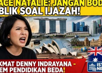 GRACE NATALIE SKAKMAT DENNY! Jangan Paksa Sistem SMA RI Baca Ijazah Luar Negeri!