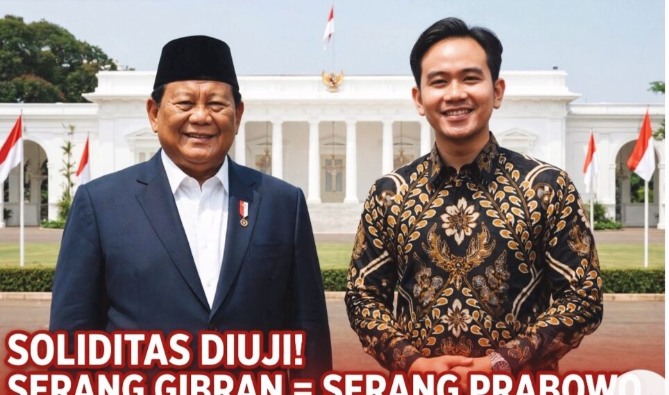 EMANUEL MIKAEL KOTA: SERANG GIBRAN DARI ISTANA, ITU TIKAM PRABOWO DARI BELAKANG!