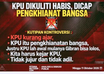 KPU DIKULITI HABIS, DICAP PENGKHIANAT BANGSA
