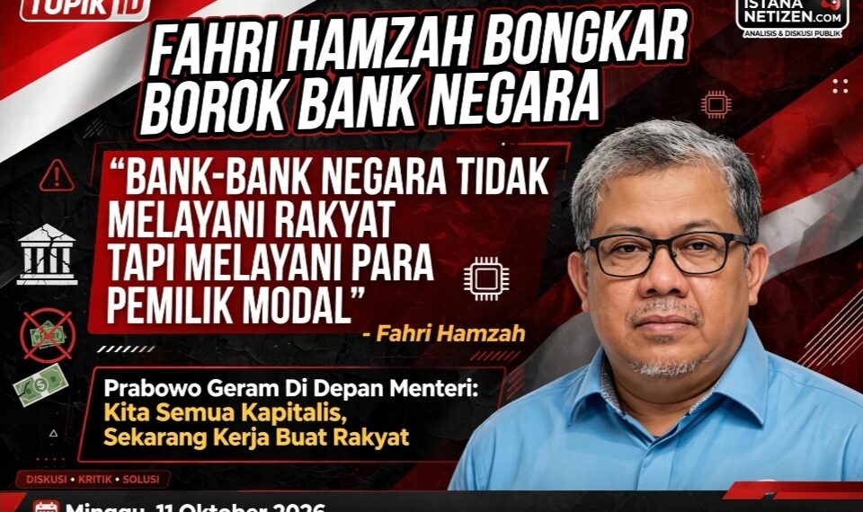 FAKTA MENGEJUTKAN: PRABOWO GERAM, BANK NEGARA LAYANI KONGLOMERAT BUKAN RAKYAT