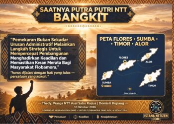 THEDY SABU RAIJUA BALAS LAGI: SAATNYA PUTRA-PUTRI NTT BANGKIT!