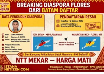 DARI BATAM UNTUK NTT MEKAR! JAMALUDIN WODA ASAL SIKKA DAFTAR PEJUANG DIASPORA!