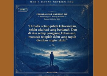 PRAHARA MARIANUS SAE: KETIKA PANGGUNG KEKUASAAN MEREDUP