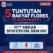 NTT MEKAR BUTUH KEPASTIAN, BUKAN JANJI – PASAL 38 AYAT (1) MENANTI TANDA TANGAN GUBERNUR