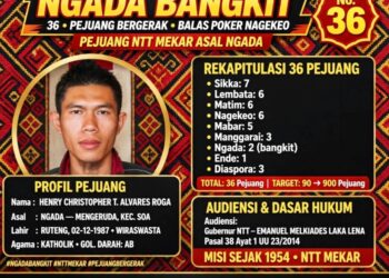 NGADA BANGKIT! Henry Roga Amankan Kursi 36