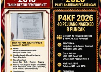 BUKTI SAH! PEMPROV NTT SUDAH SURATI 9 BUPATI FLORES SOAL PROVINSI FLORES SEJAK 2015!