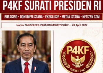 P4KF SURATI PRESIDEN RI