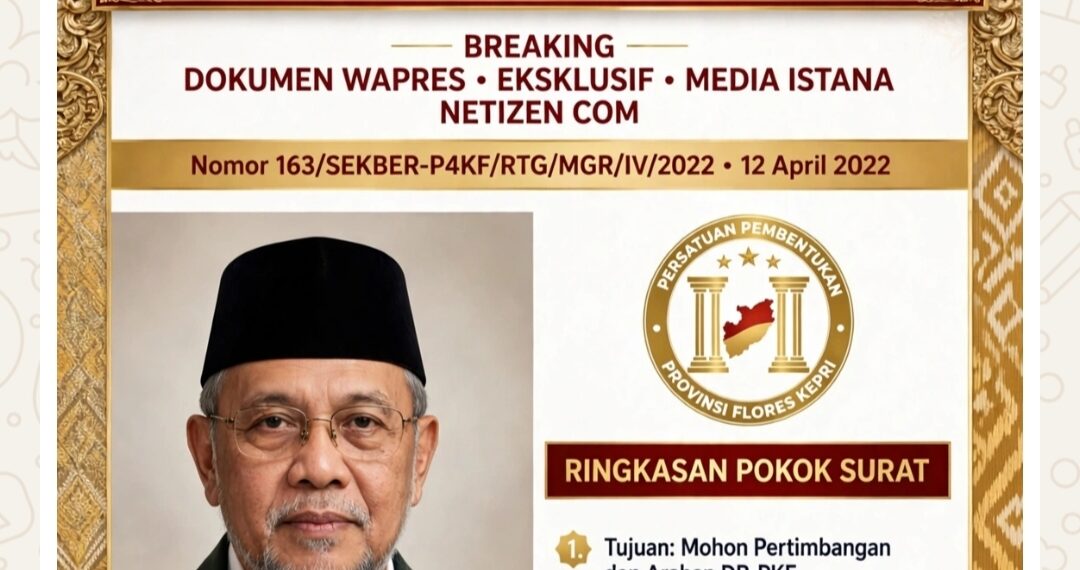 P4KF SURATI WAPRES RI – MINTA ARAHAN DPOD SOAL PKF!