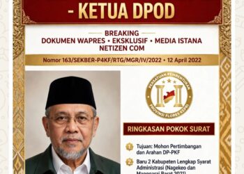 P4KF SURATI WAPRES RI – MINTA ARAHAN DPOD SOAL PKF!
