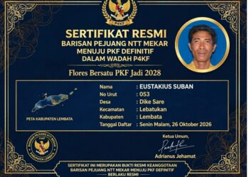 No.53 DARI LEWOTANA: Eustakius Suban – Laskar Lebatukan Lembata Gabung P4KF!