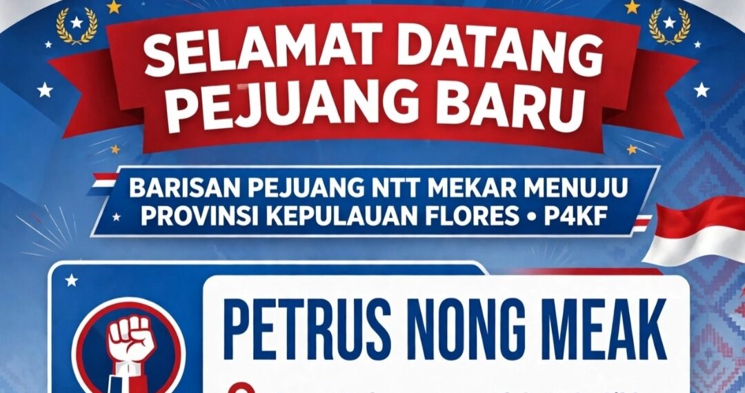PEJUANG DARI MADAWAT SIKKA DAFTAR! PETRUS NONG MEAK RESMI GABUNG BARISAN PEJUANG PKF DI RUTENG!