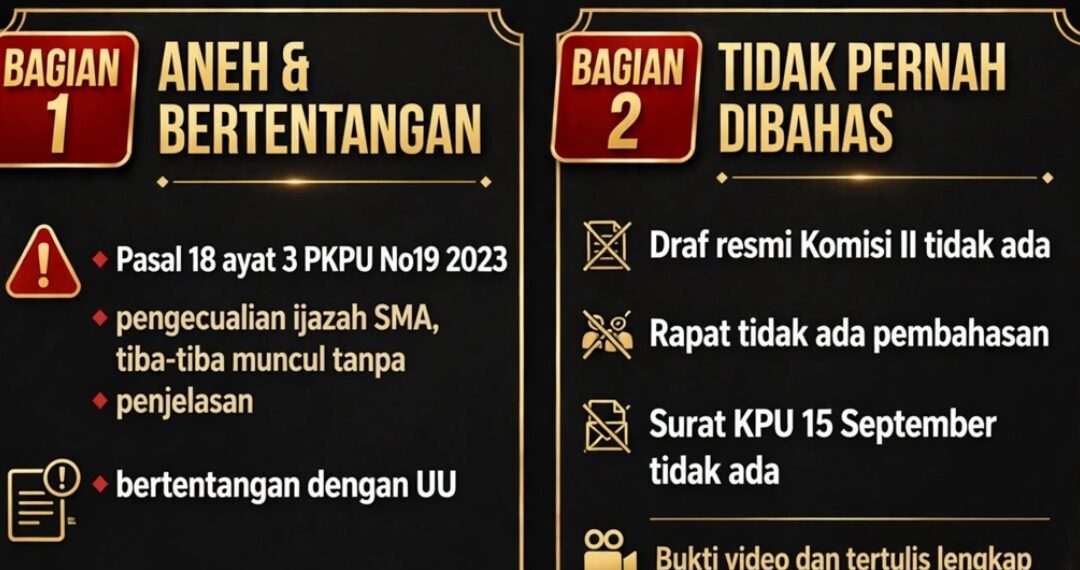 MELEDAK! Ahmad Doli Bongkar Pasal Siluman Syarat Wapres: ANEH TIBA-TIBA MUNCUL TANPA DIBAHAS!