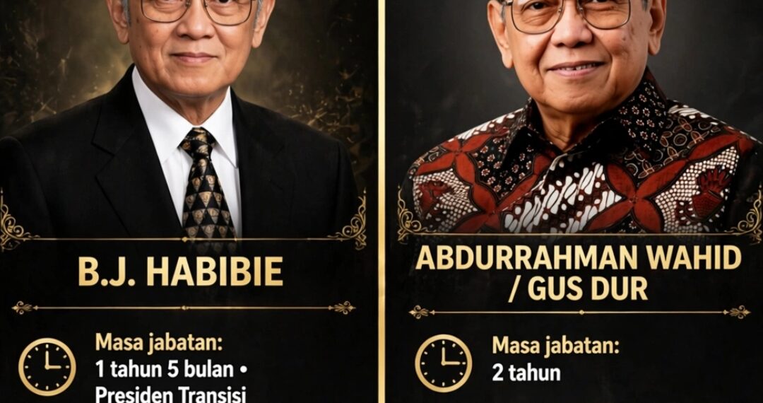BEDA NASIB! HABIBIE MUNDUR KESATRIA DITOLAK MPR, GUS DUR DILENGSERKAN LEWAT SIDANG ISTIMEWA!