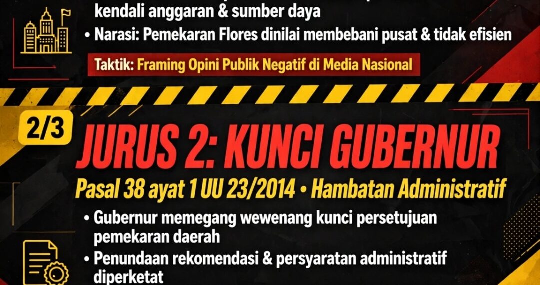 BOCOR! 3 JURUS JEGAL PROVINSI FLORES TERBONGKAR, INI CARA LAWANNYA