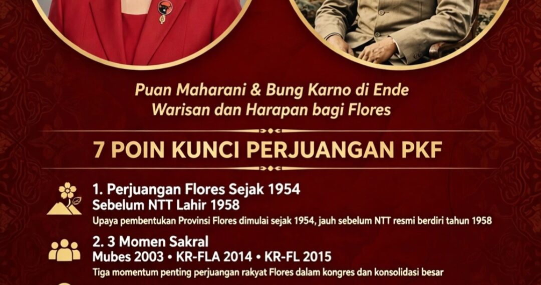 P4KF SURATI PUAN MAHARANI – CUCU PROKLAMATOR DIMINTA RESTUI PKF!