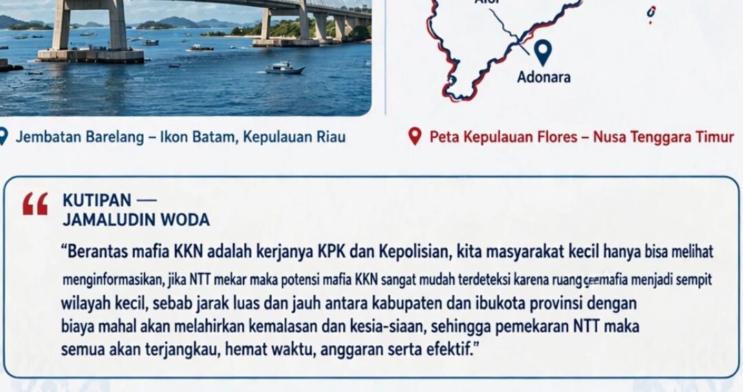 DIASPORA FLORES DI BATAM BLAK-BLAKAN: MEKAR NTT ITU OBAT ANTI MAFIA KKN!