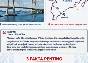 DIASPORA FLORES DI BATAM BLAK-BLAKAN: MEKAR NTT ITU OBAT ANTI MAFIA KKN!